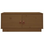Vidaxl table basse marron miel 80x50x35 cm bois massif de pin Vidaxl table basse marron miel 80x50x35 cm bois massif de pin
