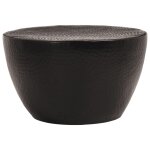 Vidaxl table basse martel�e en aluminium � 50x30 cm noir