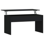 Vidaxl table basse noir 102x50, 5x52, 5 cm bois d'ing�nierie