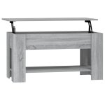 Vidaxl table basse sonoma gris 101x49x52 cm bois d'ingénierie Vidaxl table basse sonoma gris 101x49x52 cm bois d'ingénierie