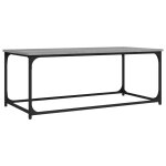 Vidaxl table basse sonoma gris 102x50x40 cm bois d'ingénierie et fer Vidaxl table basse sonoma gris 102x50x40 cm bois d'ingénierie et fer