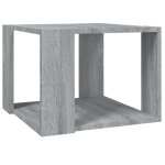 Vidaxl table basse sonoma gris 40x40x30 cm bois d'ingnierie
