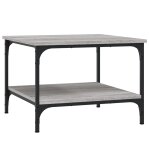 Vidaxl table basse sonoma gris 55x55x40 cm bois d'ingénierie Vidaxl table basse sonoma gris 55x55x40 cm bois d'ingénierie