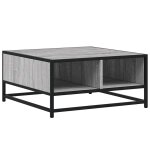 Vidaxl table basse sonoma gris 60, 5x60, 5x30 cm bois d'ingénierie / métal Vidaxl table basse sonoma gris 60, 5x60, 5x30 cm bois d'ingénierie / métal