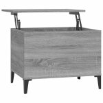 Vidaxl table basse sonoma gris 60x44, 5x45 cm bois d'ingnierie