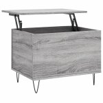 Vidaxl table basse sonoma gris 60x44, 5x45 cm bois d'ingénierie Vidaxl table basse sonoma gris 60x44, 5x45 cm bois d'ingénierie