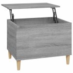 Vidaxl table basse sonoma gris 60x44, 5x45 cm bois d'ing�nierie