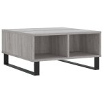 Vidaxl table basse sonoma gris 60x60x30 cm bois d'ingénierie Vidaxl table basse sonoma gris 60x60x30 cm bois d'ingénierie