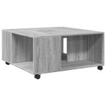 Vidaxl table basse sonoma gris 80x80x40 cm bois d'ingénierie Vidaxl table basse sonoma gris 80x80x40 cm bois d'ingénierie