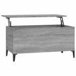 Vidaxl table basse sonoma gris 90x44, 5x45 cm bois d'ing�nierie