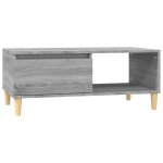 Vidaxl table basse sonoma gris 90x50x36, 5 cm bois d'ingénierie Vidaxl table basse sonoma gris 90x50x36, 5 cm bois d'ingénierie