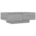 Vidaxl table basse sonoma gris 90x60x31 cm bois d'ingnierie