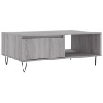 Vidaxl table basse sonoma gris 90x60x35 cm bois d'ing�nierie