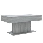 Vidaxl table basse sonoma gris 96x50x45 cm bois d'ingnierie