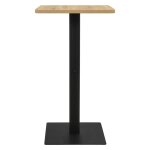 Vidaxl table de bistro couleur chne 60x60x107 cm