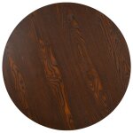 Vidaxl table de bistro marron foncé 80 cm mdf Vidaxl table de bistro marron foncé 80 cm mdf