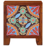 Vidaxl table de chevet 2 pcs 40x30x45 cm bois d'acacia massif