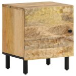 Vidaxl tables de chevet 2 pcs 40x33x46 cm bois de manguier solide Vidaxl tables de chevet 2 pcs 40x33x46 cm bois de manguier solide