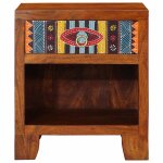 Vidaxl table de chevet 2 pcs 40x35x45 cm bois d'acacia massif Vidaxl table de chevet 2 pcs 40x35x45 cm bois d'acacia massif