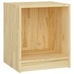 Vidaxl table de chevet 35, 5x33, 5x41, 5 cm bois de pin massif