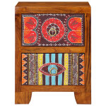 Vidaxl table de chevet 35x35x45 cm bois d'acacia massif Vidaxl table de chevet 35x35x45 cm bois d'acacia massif