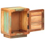 Vidaxl table de chevet 40 x 30 x 50 cm bois de r�cup�ration massif