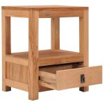 Vidaxl table de chevet 40x30x50 cm bois de teck massif Vidaxl table de chevet 40x30x50 cm bois de teck massif