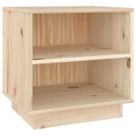 Vidaxl table de chevet 40x34x40 cm bois de pin solide
