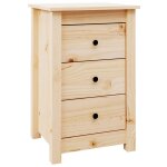 Vidaxl table de chevet 40x35x61, 5 cm bois de pin massif