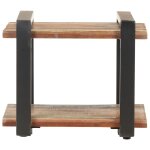 Vidaxl table de chevet 50x40x40 cm bois de rcupration massif
