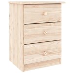 Vidaxl table de chevet alta 41x35x55, 5 cm bois de pin massif