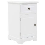 Vidaxl table de chevet bois de pin 35x32x59 cm