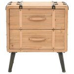 Vidaxl table de chevet bois de sapin massif 50 x 35 x 57 cm Vidaxl table de chevet bois de sapin massif 50 x 35 x 57 cm