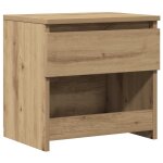 Vidaxl table de chevet chêne artisanal 40x30x39 cm bois d'ingénierie Vidaxl table de chevet chêne artisanal 40x30x39 cm bois d'ingénierie