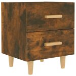 Vidaxl table de chevet chêne fumé 40x35x47, 5 cm Vidaxl table de chevet chêne fumé 40x35x47, 5 cm