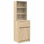 Vidaxl table de chevet ch�ne sonoma 39x35x125 cm bois d?ing�nierie