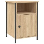 Vidaxl table de chevet ch�ne sonoma 40x42x60 cm bois d'ing�nierie