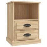 Vidaxl table de chevet chne sonoma 43x36x60 cm