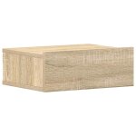 Vidaxl table de chevet flottante chêne sonoma bois d'ingénierie Vidaxl table de chevet flottante chêne sonoma bois d'ingénierie