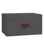 Vidaxl table de chevet murale gris 40x29, 5x22 cm