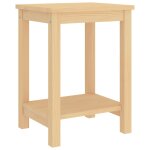 Vidaxl table de chevet naturel 35x30x47 cm bois de pin massif