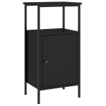 Vidaxl table de chevet noir 41x31x80 cm bois d?ingénierie Vidaxl table de chevet noir 41x31x80 cm bois d?ingénierie