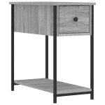 Vidaxl table de chevet sonoma gris 30x60x60 cm bois d'ingénierie Vidaxl table de chevet sonoma gris 30x60x60 cm bois d'ingénierie