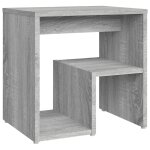 Vidaxl table de chevet sonoma gris 40x30x40 cm bois d'ing�nierie
