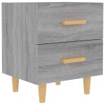 Vidaxl table de chevet sonoma gris 40x35x47, 5 cm Vidaxl table de chevet sonoma gris 40x35x47, 5 cm