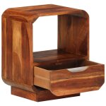 Vidaxl table de chevet avec tiroir bois massif 40x30x50 cm Vidaxl table de chevet avec tiroir bois massif 40x30x50 cm