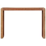 Vidaxl table console 110x30x76 cm bois massif d'acacia