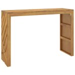 Vidaxl table console 110x35x75 cm bois massif d'acacia Vidaxl table console 110x35x75 cm bois massif d'acacia