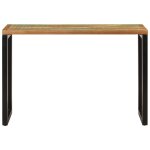 Vidaxl table console 110x35x75 cm bois massif de r�cup�ration