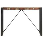 Vidaxl table console 110x35x76 cm bois de récupération massif Vidaxl table console 110x35x76 cm bois de récupération massif